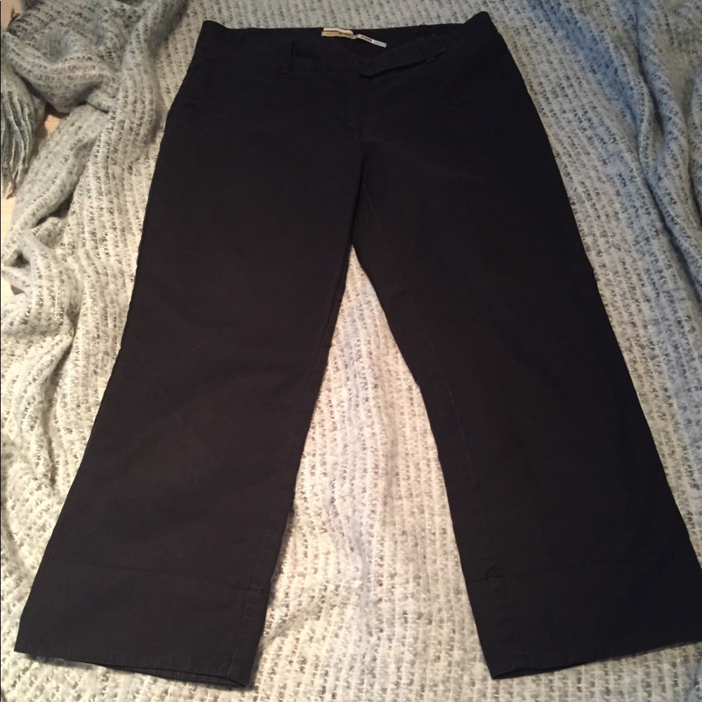 Max studio black Capri pants.